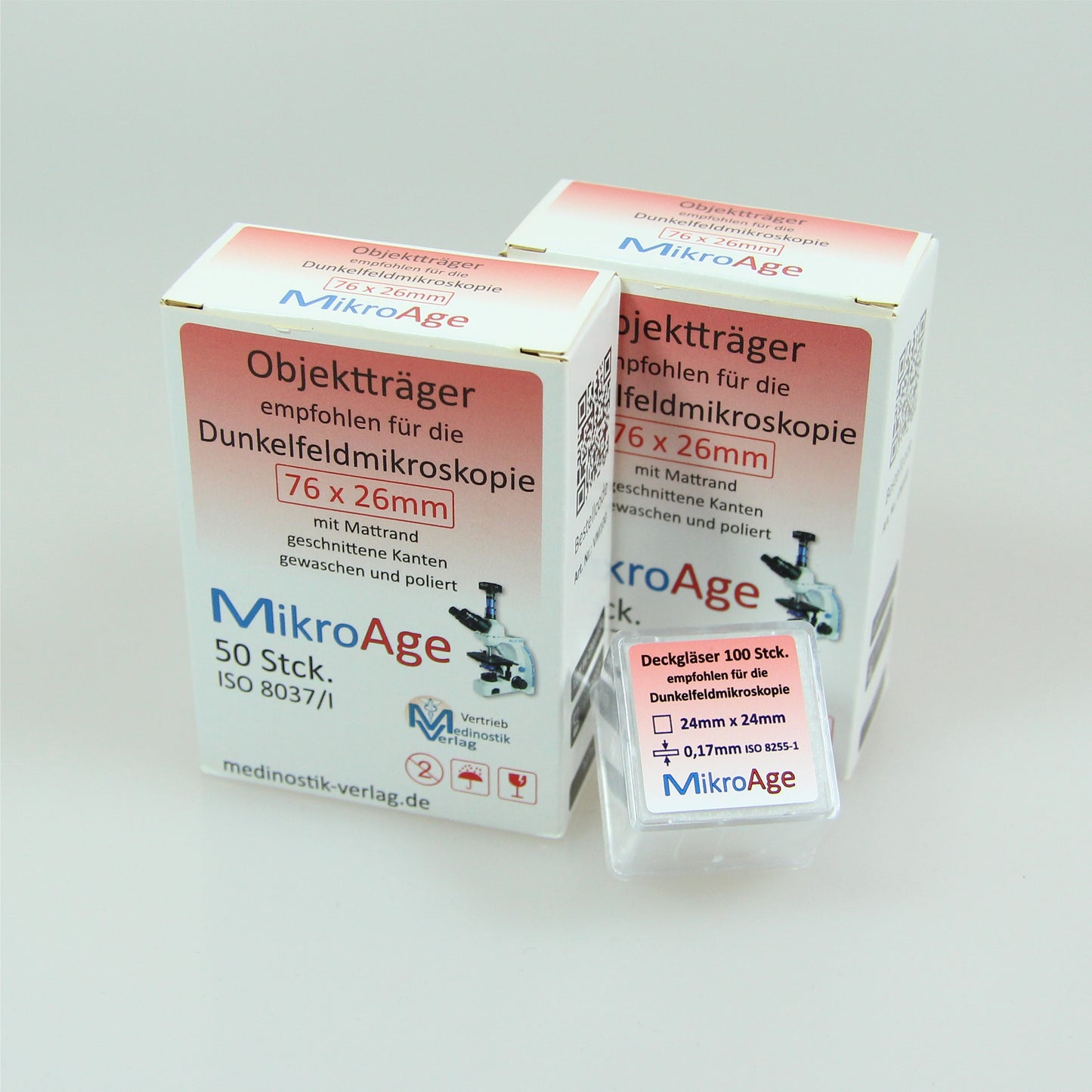 Objektträger und Deckgläser – Komplettset im Vorteilspack
