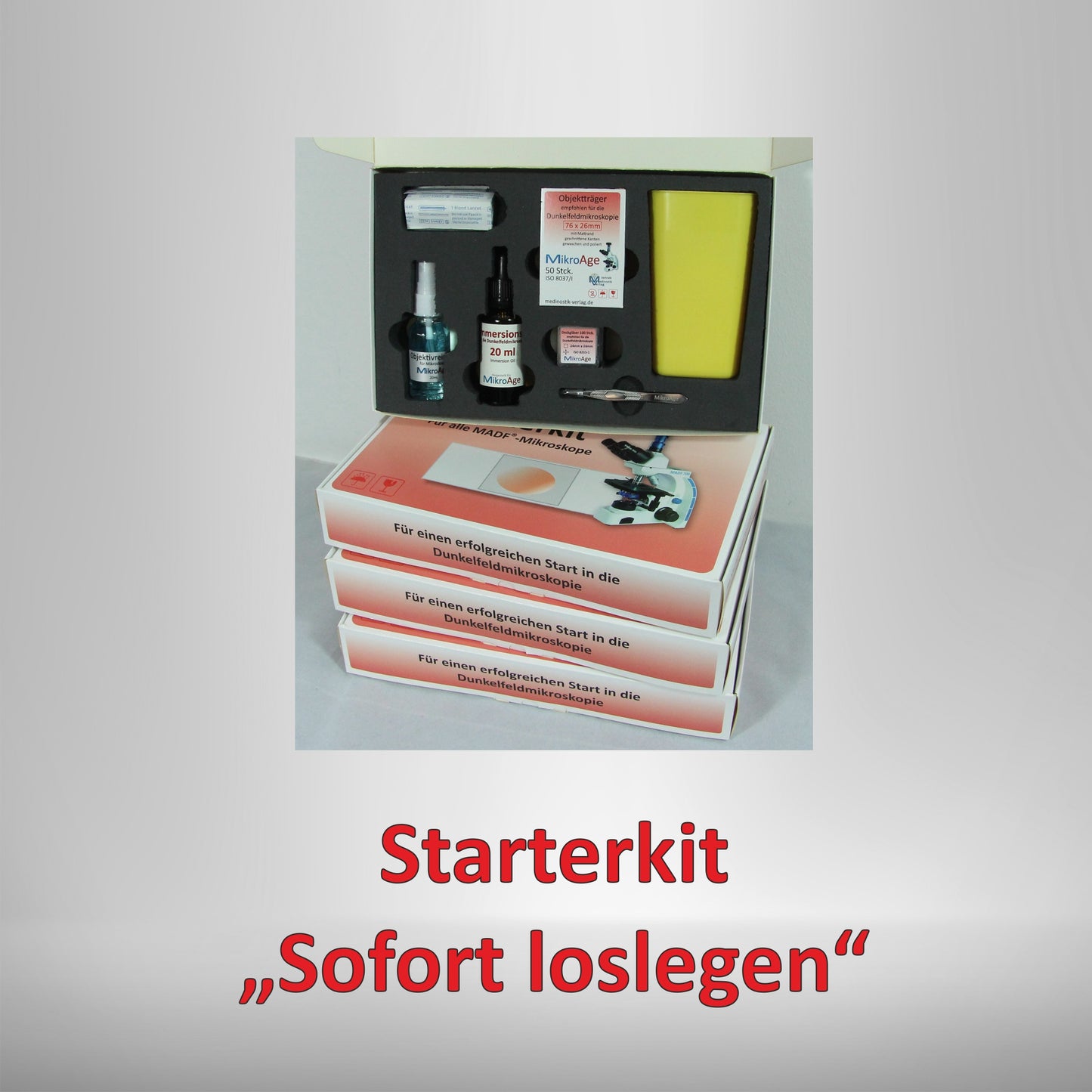 Starterkit Dunkelfeldmikroskopie